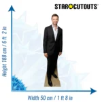 Hugh Jackman (American Actor) Lifesize Cardboard Cutout - Image 3