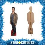 Taylor Lautner 'Leather Jacket' (American Actor) Lifesize Cardboard Cutout - Image 2