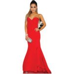 Ariana Grande 'Red Dress' (American Singer/Songwriter & Actress) Lifesize Cardboard Cutout