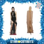 Kendall Jenner 'Black Dress' (American Model & Socialite) Lifesize + Mini Cardboard Cutout - Image 2