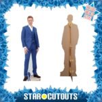Tom Hiddleston 'Blue Suit' (British Actor) Lifesize + Mini Cardboard Cutout - Image 2
