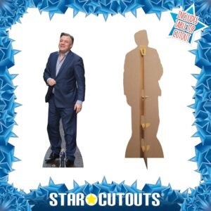 CS642 Ed Balls (British Former Politician) Lifesize + Mini Cardboard Cutout Frame