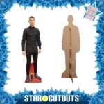 Cristiano Ronaldo (Portuguese Footballer) Lifesize + Mini Cardboard Cutout / Standee - Image 2