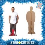 Gary Barlow 'White Shirt' (English Singer/Songwriter) Lifesize + Mini Cardboard Cutout - Image 2