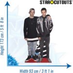 Twenty One Pilots (American Musical Duo) Lifesize + Mini Cardboard Cutout - Image 3