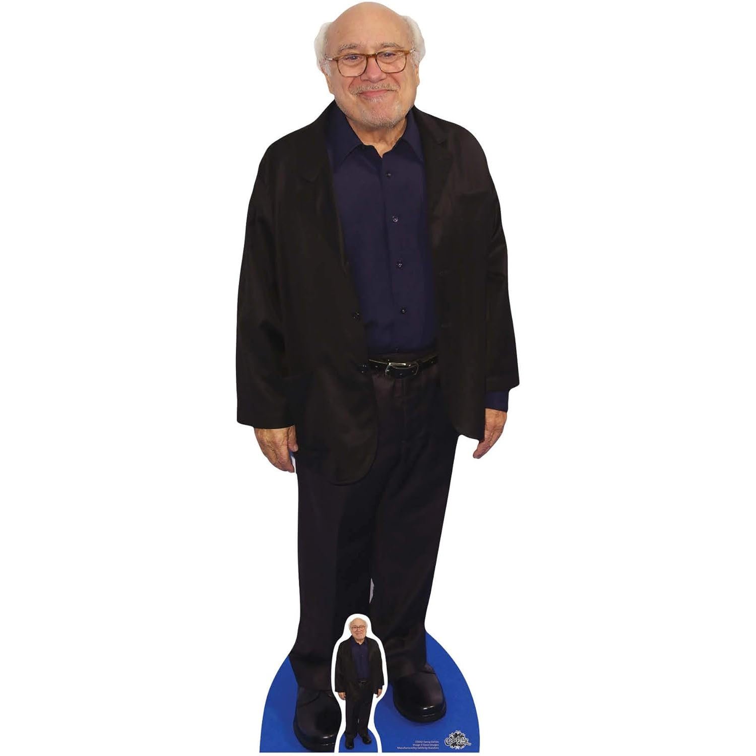 CS662 Danny DeVito (American Actor) Lifesize + Mini Cardboard Cutout Danny DeVito (American Actor) Lifesize + Mini Cardboard Cutout - Image 1