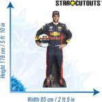 Daniel Ricciardo (Australian Former F1 Racing Driver) Lifesize + Mini Cardboard Cutout - Image 3