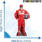 Kimi Räikkönen (Finnish F1 Racing Driver) Lifesize + Mini Cardboard Cutout - Image 3