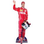 Sebastian Vettel (German Former F1 Racing Driver) Lifesize + Mini Cardboard Cutout