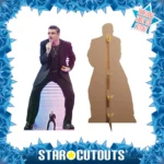 George Michael 'Singing' (English Singer/Songwriter) Lifesize + Mini Cardboard Cutout - Image 2