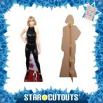 Taylor Swift 'Black Catsuit' (American Singer/Songwriter) Lifesize + Mini Cardboard Cutout - Image 2