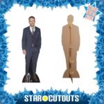 Ryan Reynolds 'Smart Suit' (Canadian/American Actor) Lifesize + Mini Cardboard Cutout - Image 2