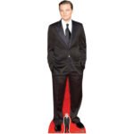 Leonardo DiCaprio 'Black Suit' (American Actor) Lifesize + Mini Cardboard Cutout