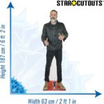 Jeffrey Dean Morgan 'Thumbs Up' (American Actor) Lifesize + Mini Cardboard Cutout - Image 3