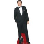 Channing Tatum 'Black Suit' (American Actor) Lifesize + Mini Cardboard Cutout