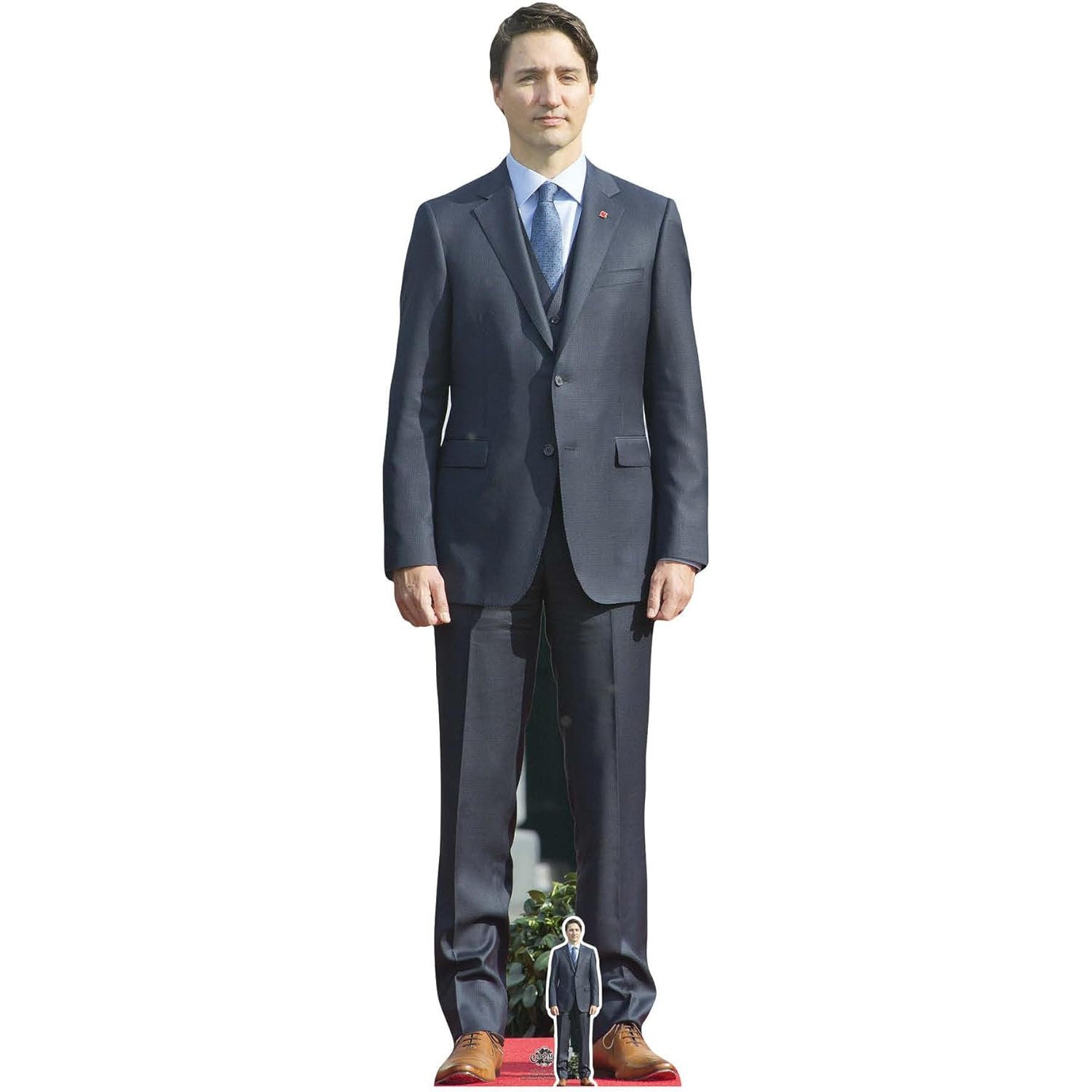 CS732 Justin Trudeau (Canadian Politician) Lifesize + Mini Cardboard Cutout Justin Trudeau (Canadian Politician) Lifesize + Mini Cardboard Cutout - Image 1