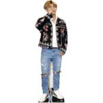Kim Tae-hyung 'V' (South Korean Singer/Songwriter) Lifesize + Mini Cardboard Cutout