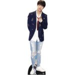 Kim Seok-jin 'Jin' (South Korean Singer/Songwriter) Lifesize + Mini Cardboard Cutout