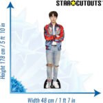 Jeon Jung-kook 'Jung Kook' (South Korean Singer/Songwriter) Lifesize + Mini Cardboard Cutout - Image 3