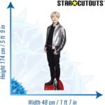 Park Ji-min 'Jimin' (South Korean Singer/Songwriter) Lifesize + Mini Cardboard Cutout - Image 3