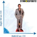 Jean Dujardin (French Actor & Comedian) Lifesize + Mini Cardboard Cutout - Image 3