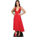 Gal Gadot 'Red Dress' (Israeli Actress) Lifesize + Mini Cardboard Cutout