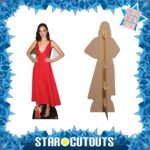 Gal Gadot 'Red Dress' (Israeli Actress) Lifesize + Mini Cardboard Cutout - Image 2