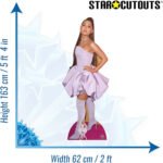 Ariana Grande 'Lilac Dress' (American Singer/Songwriter) Lifesize + Mini Cardboard Cutout - Image 3