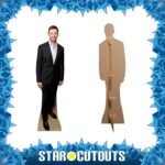 Hugh Jackman 'Polka Dot Tie' (Australian Actor) Lifesize + Mini Cardboard Cutout - Image 2