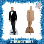 David Beckham 'Smart Black Suit' (English Former Footballer) Lifesize + Mini Cardboard Cutout - Image 2