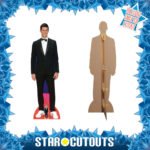 Novak Djokovic 'Black Suit' (Serbian Tennis Player) Lifesize + Mini Cardboard Cutout - Image 2