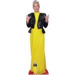 Pink 'Yellow Dress' (American Singer/Songwriter) Lifesize + Mini Cardboard Cutout