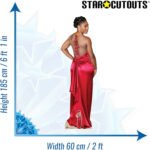 Serena Williams 'Red Dress' (American Former Tennis Player) Lifesize + Mini Cardboard Cutout - Image 3