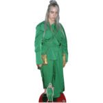 Billie Eilish 'Green Suit' (American Singer/Songwriter) Lifesize + Mini Cardboard Cutout / Standee
