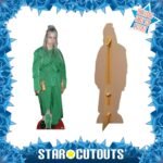Billie Eilish 'Green Suit' (American Singer/Songwriter) Lifesize + Mini Cardboard Cutout / Standee - Image 2