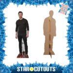James McAvoy 'Casual' (Scottish Actor) Lifesize + Mini Cardboard Cutout - Image 2