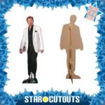 Johnny Hallyday (French Singer) Lifesize + Mini Cardboard Cutout / Standee - Image 2