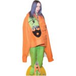 Billie Eilish 'Big Orange Jacket' (American Singer/Songwriter) Lifesize + Mini Cardboard Cutout / Standee