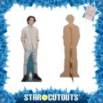 Timothée Chalamet (American/French Actor) Lifesize + Mini Cardboard Cutout - Image 2