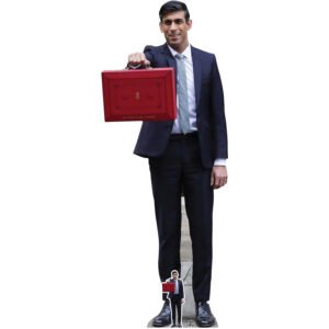CS833 Rishi Sunak (British Politician) Lifesize + Mini Cardboard Cutout