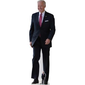 CS835 Joe Biden (46th U.S. President) Lifesize + Mini Cardboard Cutout