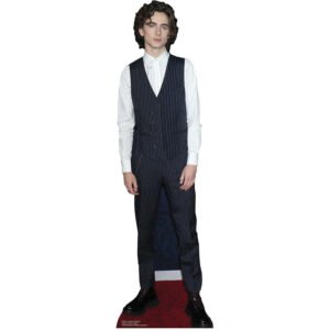 CS837 Timothée Chalamet 'Waistcoat' (American-French Actor) Mini Cardboard Cutout