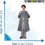 Sacha Baron Cohen 'Borat' (English Actor) Lifesize + Mini Cardboard Cutout - Image 3