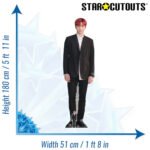 Kang Daniel 'Red Hair' (South Korean Singer/Songwriter) Lifesize + Mini Cardboard Cutout - Image 3