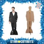 Chris Hemsworth 'White Shirt' (Australian Actor) Lifesize + Mini Cardboard Cutout - Image 2