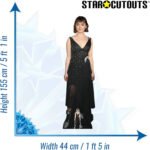 Maisie Williams 'Black Dress' (English Actress) Lifesize + Mini Cardboard Cutout - Image 3