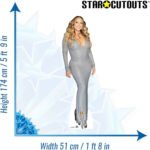 Mariah Carey (American Singer/Songwriter) Lifesize + Mini Cardboard Cutout - Image 3