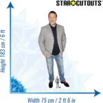 Russell Crowe (New Zealand Actor) Lifesize + Mini Cardboard Cutout - Image 3