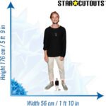 Tom Felton 'Black Jumper' (English Actor) Lifesize + Mini Cardboard Cutout - Image 3