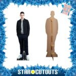 Hero Fiennes Tiffin 'Casual' (English Actor) Lifesize + Mini Cardboard Cutout - Image 2